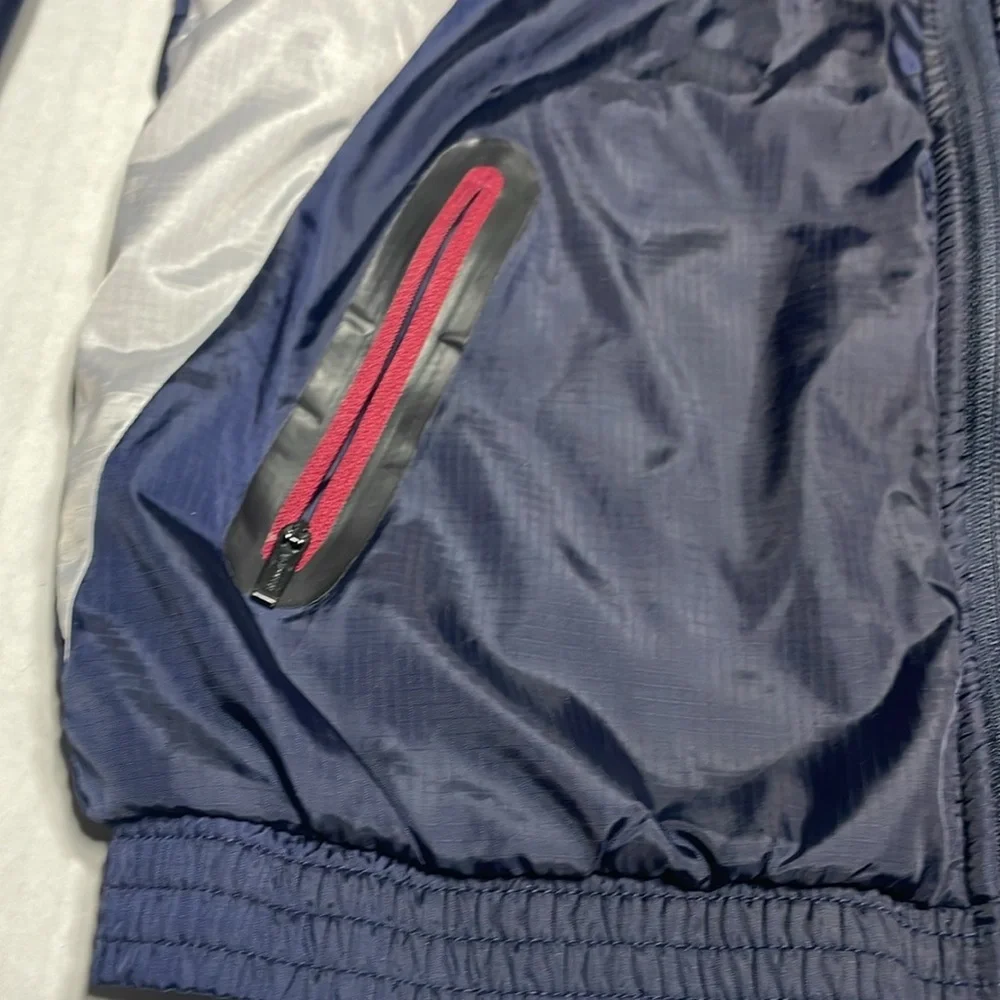 Reebok Kids' Burgundy and Navy Raincoat size 10/12 m youth‎